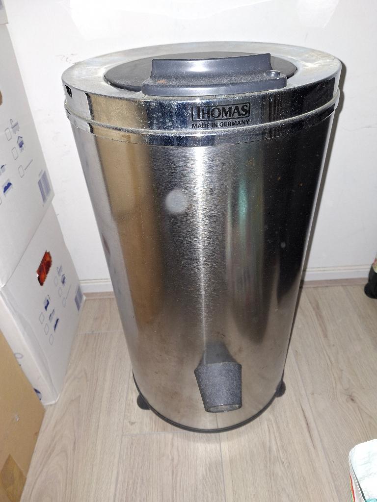 Thomas centrifuge, Ophalen, Gebruikt