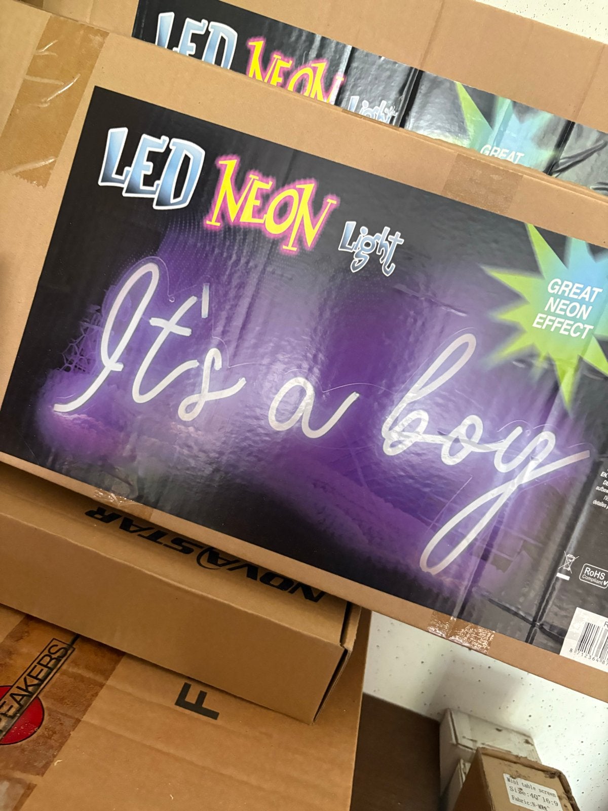 LED Neon Licht - Diverse Teksten en Kleuren, Overige merken, Kunststof, Meerkleurig, Nieuw