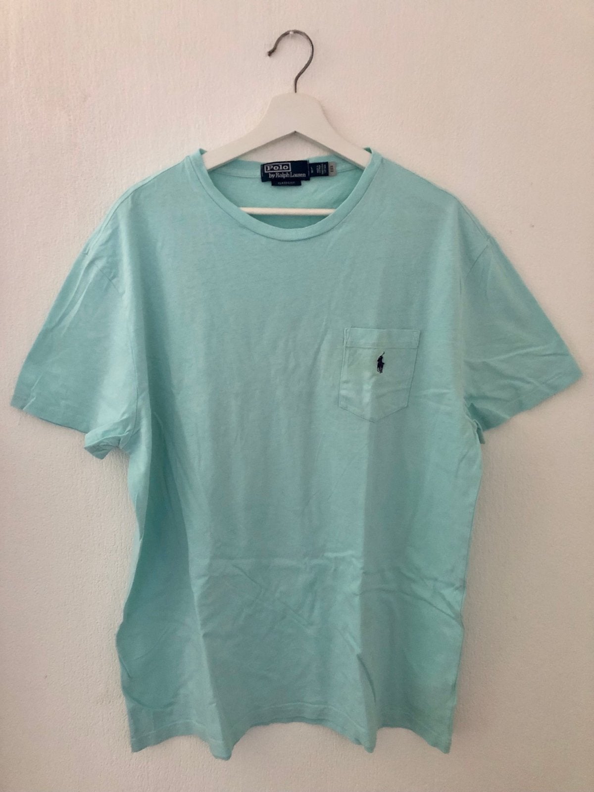 Polo Ralph Lauren T-shirts (2 stuks), Ophalen of Verzenden, Zo goed als nieuw, Maat 52/54 (L), Blauw