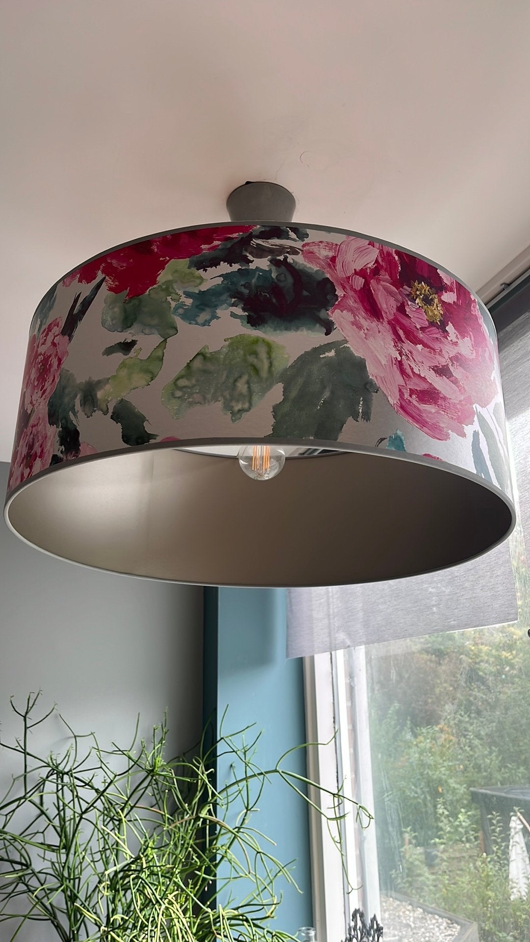 supergave lampenkap (23 hoog, 60 doorsnee), Ophalen, Zo goed als nieuw, Rond