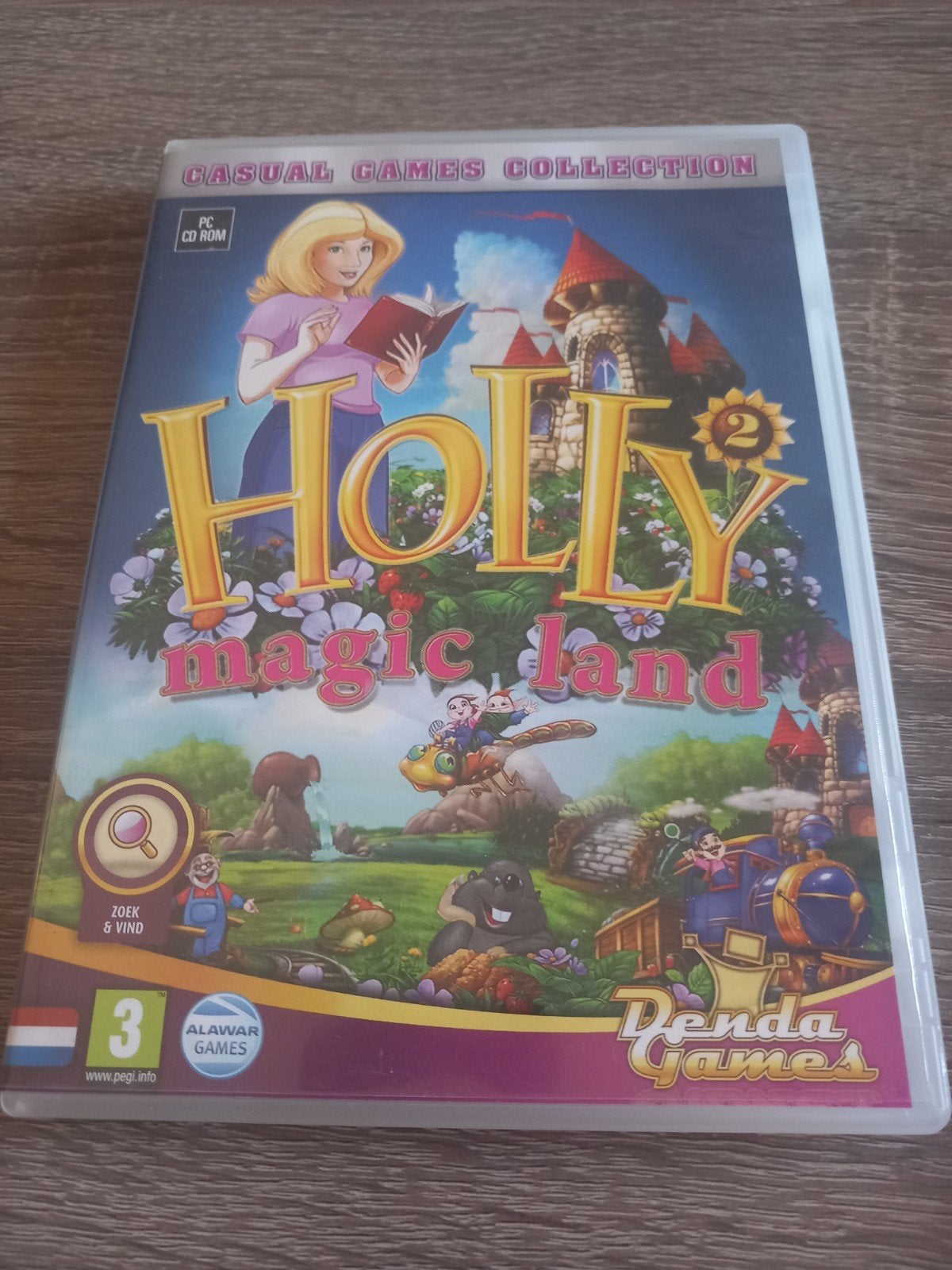 Holly 2 magie land pc cd rom, 1 speler, Ophalen of Verzenden, Zo goed als nieuw, Vanaf 3 jaar