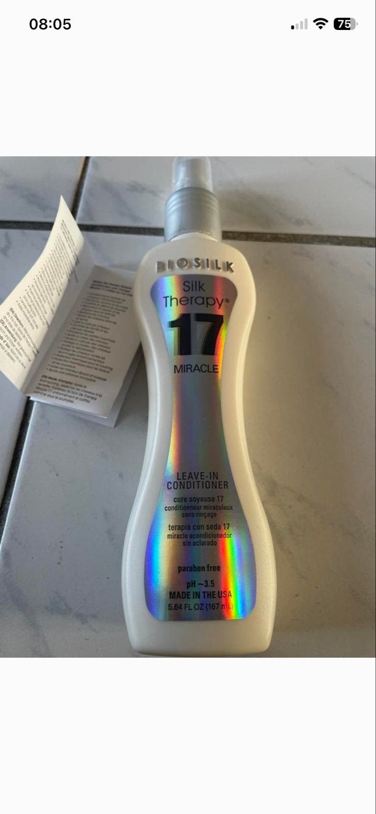 Biosilk Silk Therapy 17 Miracle Leave-In Conditioner, Ophalen of Verzenden, Nieuw, Haarverzorger of -hersteller