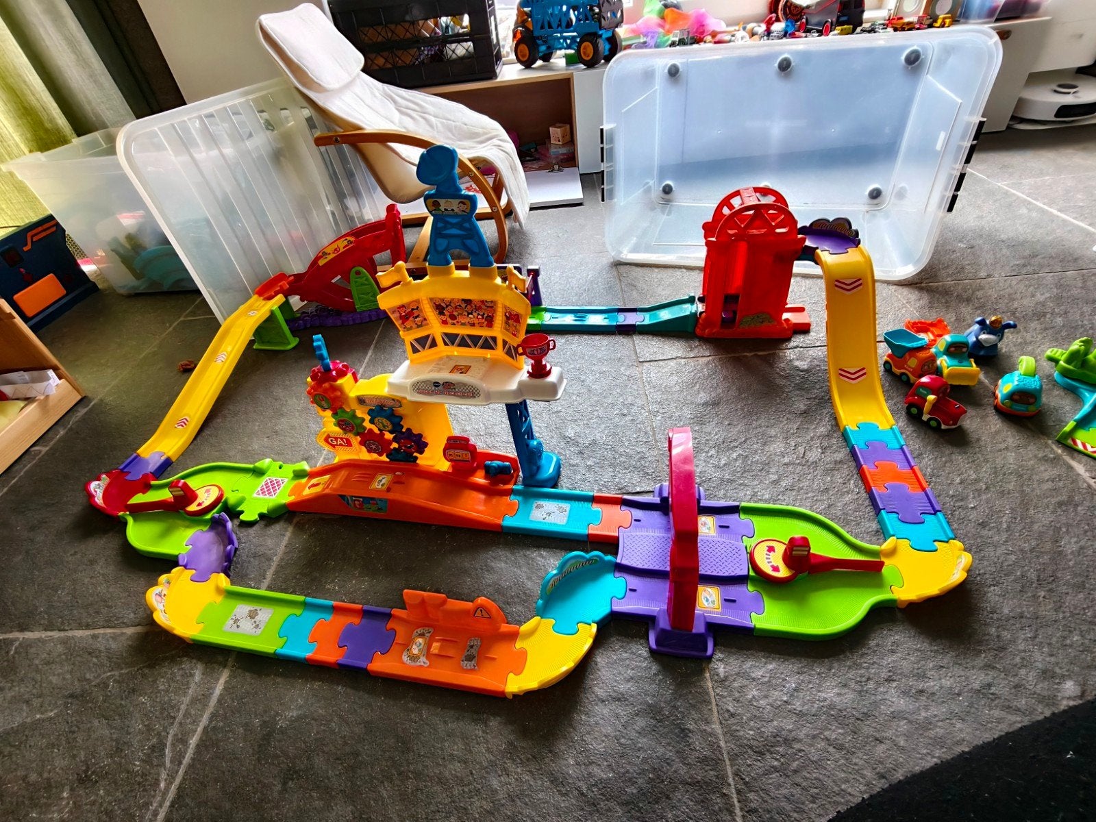 Vtech toettoet auto's, Ophalen, Gebruikt, 2 tot 4 jaar