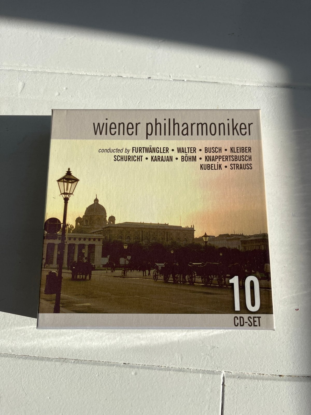 Wiener Philharmoniker - 10 CD-set - Klassieke Meesterwerken, Boxset, Overige componisten, Ophalen of Verzenden, Zo goed als nieuw