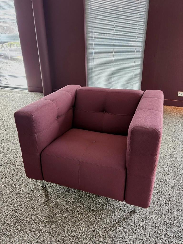 Jan des Bouvrie Gelderland 6111 fauteuil(s), apart of set, Ophalen, Modern / design, 75 tot 100 cm, Zo goed als nieuw