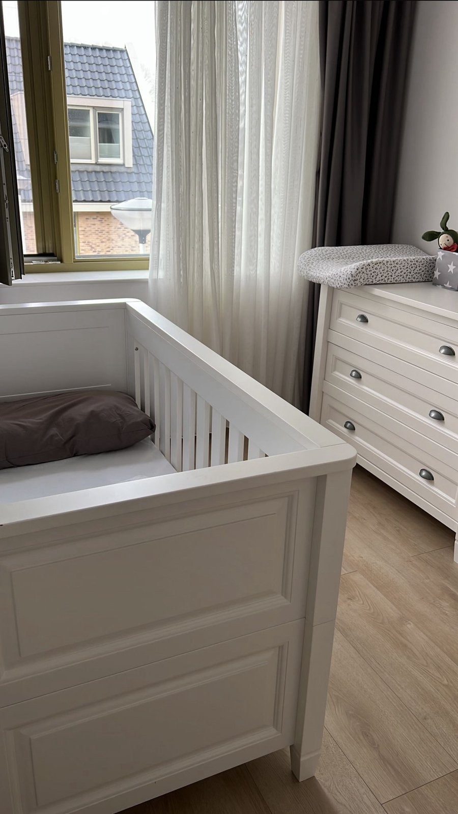 Babykamer met uitbreiding naar een peuterbed, Ophalen, Zo goed als nieuw, Jongetje of Meisje