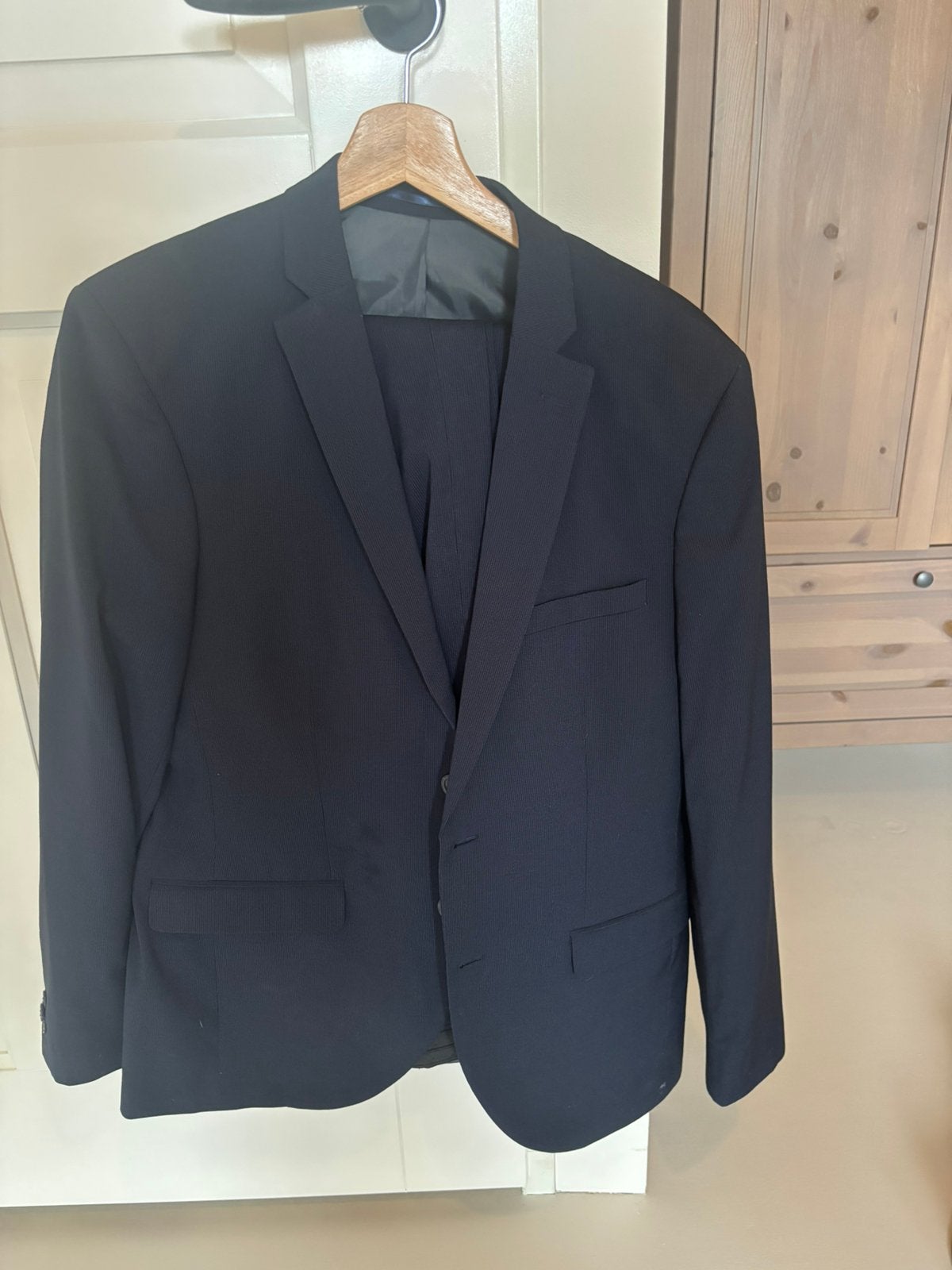 Angelo Litrico pak, Ophalen of Verzenden, Zo goed als nieuw, Maat 48/50 (M), Blauw