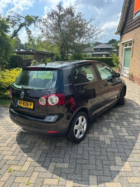Volkswagen Golf Plus 1.4 16V 59KW 2007 Zwart, Auto's, Volkswagen, Stof, 4 cilinders, Zwart, 14 km/l