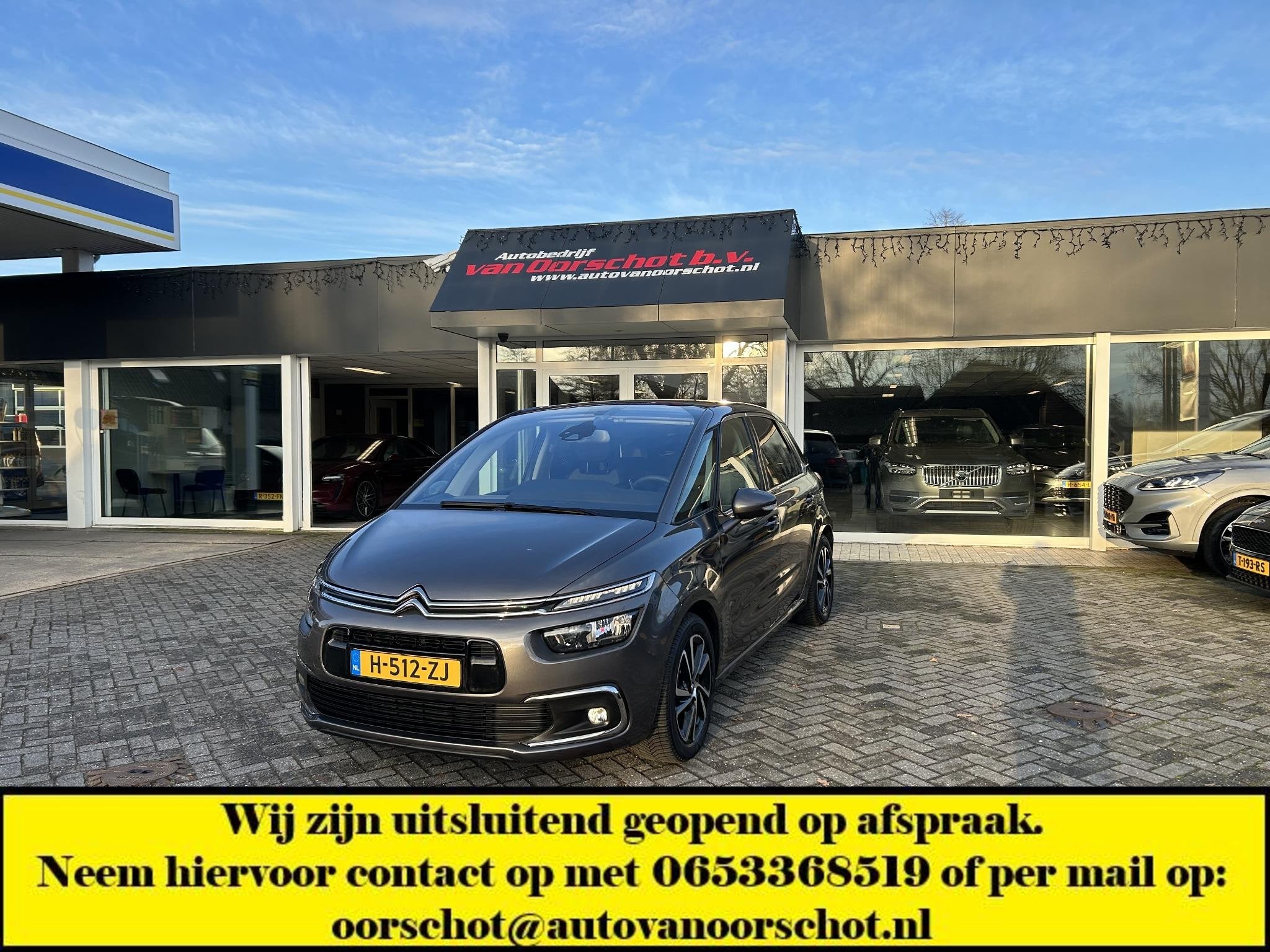 Citroen C4 SpaceTourer 1.2 PureTech Feel, Auto's, Stof, Gebruikt, 1199 cc, Origineel Nederlands