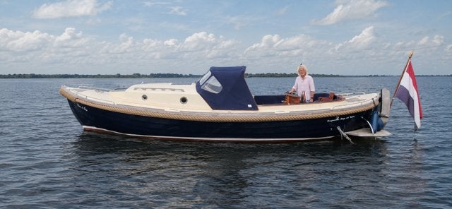 Langweerdersloep 850 cabin, Watersport en Boten, Sloepen, 9 m, Binnenboordmotor, Diesel, 80 cm