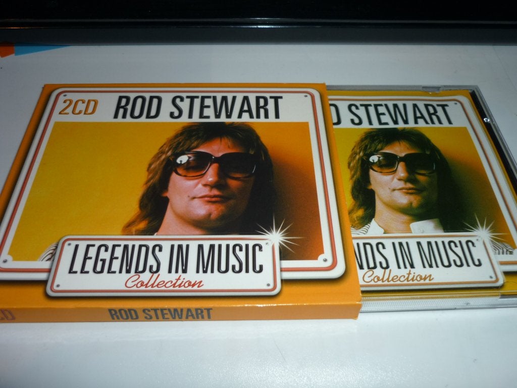 Rod Stewart - Legends In Music Collection 2CD, Ophalen of Verzenden, Zo goed als nieuw, Inclusief doosje, Classic Rock