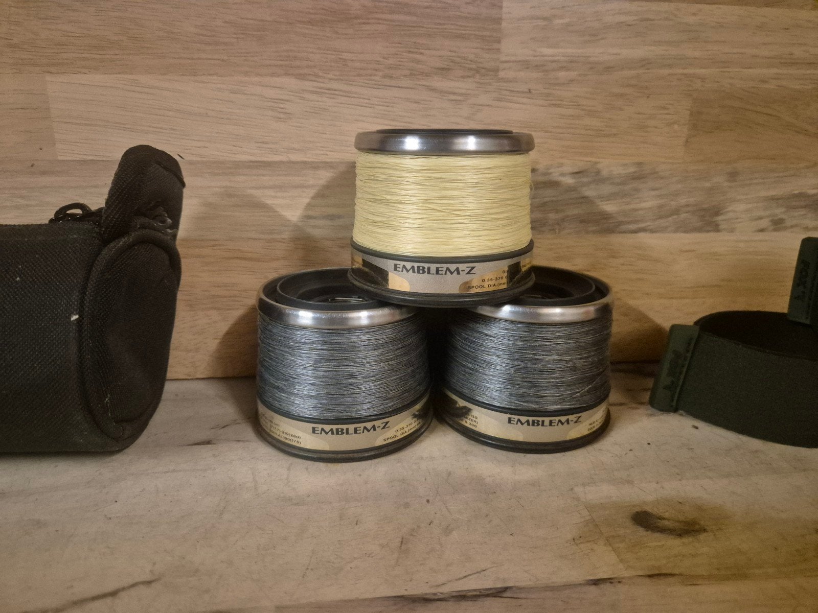 3x daiwa emblem z5500t reserve spoelen, Ophalen of Verzenden, Zo goed als nieuw, Molen