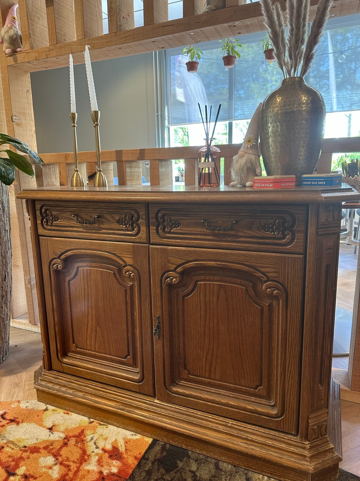 Vintage Dressoir / Kast - Klassiek Houten Meubel, Ophalen