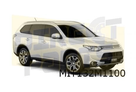 Mitsubishi Outlander 7/15-4/18 motorkap (te spuiten) Origine, -, -, Nieuw, Mitsubishi