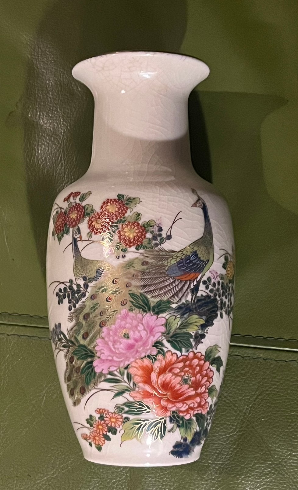 Vintage Japanse vaas Satsuma-stijl, Ophalen of Verzenden