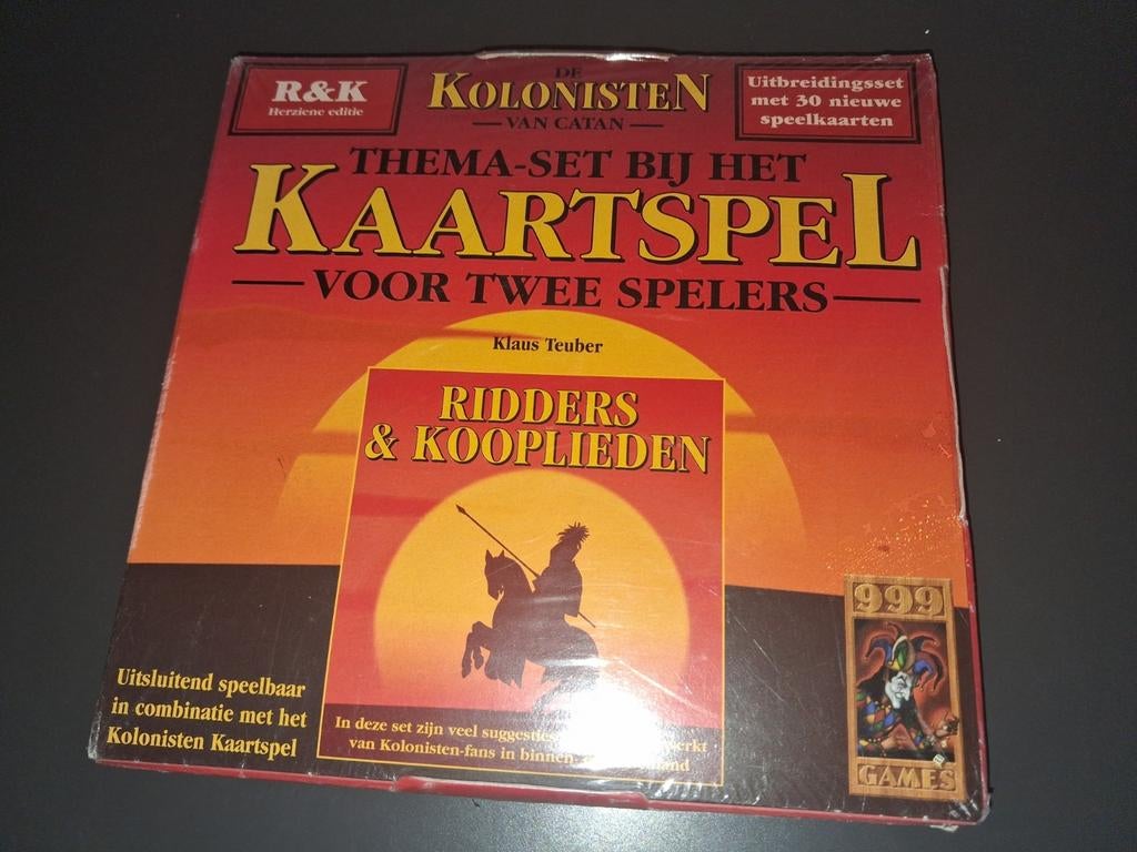 De Kolonisten van Catan Kaartspel ridders en Kooplieden nieu, Ophalen of Verzenden, Nieuw
