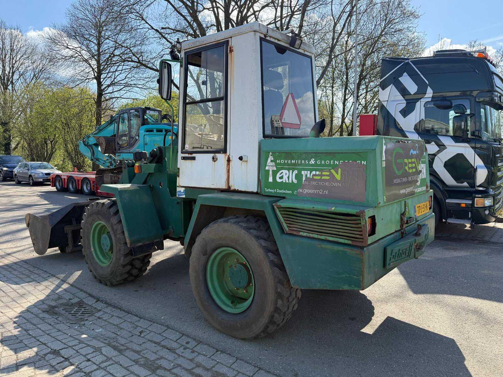 1996 Schaeff SKL 841 Shovel Wiellader, Zakelijke goederen, Machines en Bouw | Kranen en Graafmachines, Wiellader of Shovel