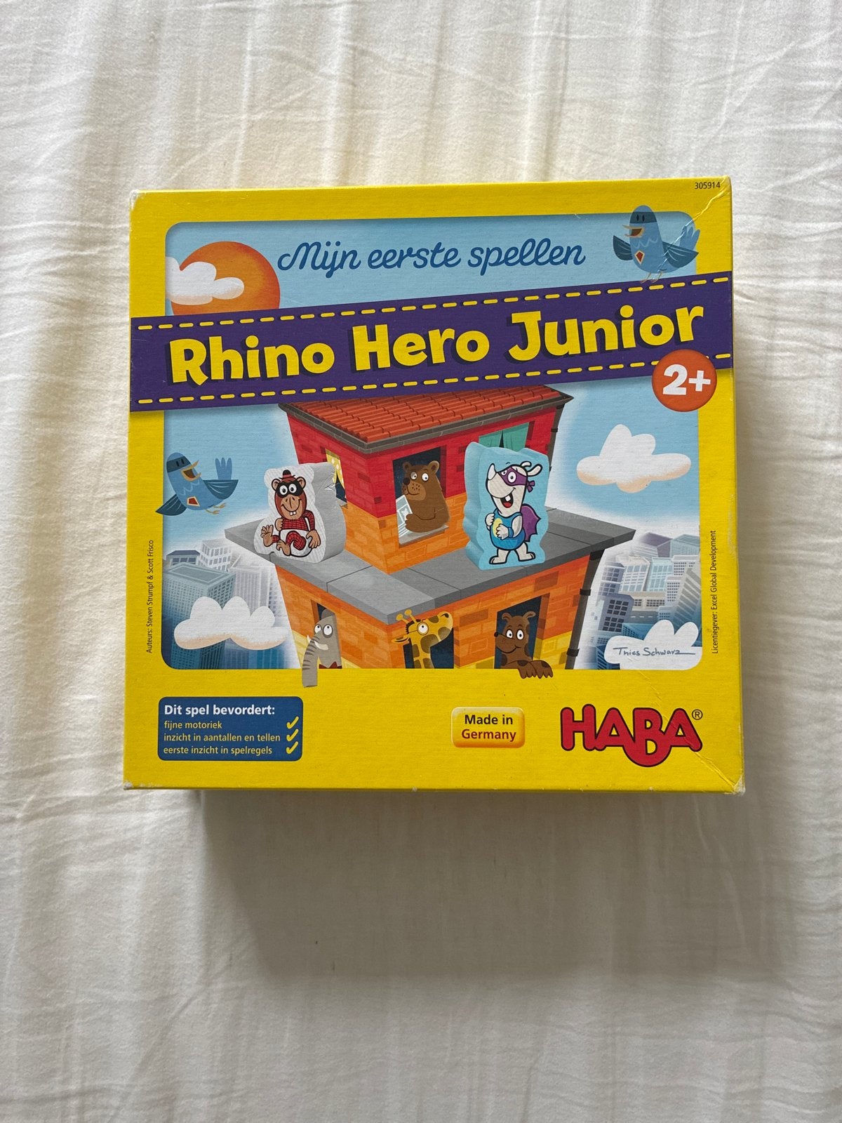 HABA Rhino Hero Junior - Mijn eerste spellen, Ophalen, Zo goed als nieuw, Overige typen