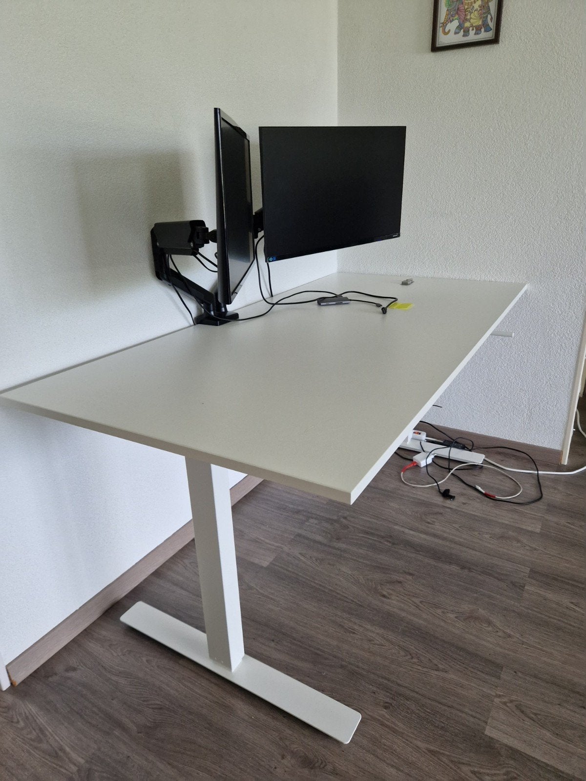 IKEA Zit-sta bureau, 160x80 cm, in hoogte verstelbaar, Huis en Inrichting, Bureaus, Ophalen of Verzenden