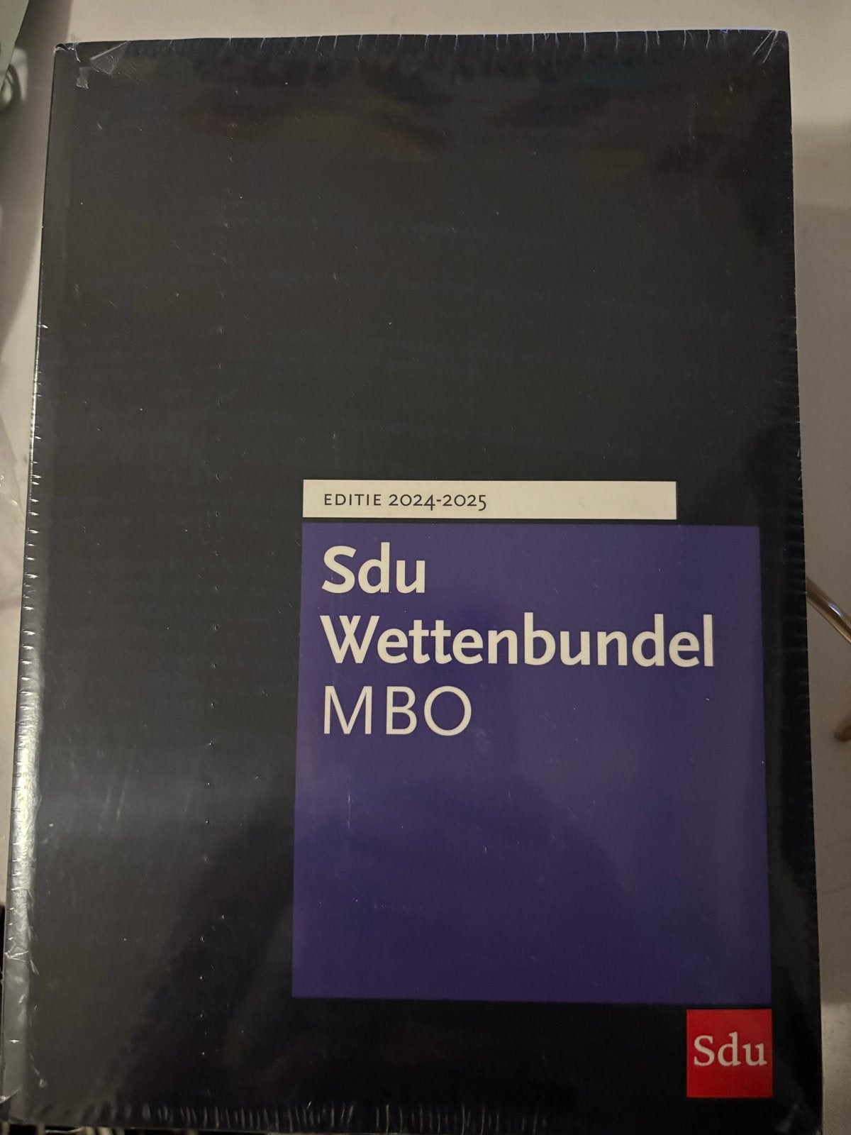 Sdu Wettenbundel MBO Editie 2024-2025 - Nieuw in seal, Boeken, Ophalen of Verzenden, Gamma, Nieuw, MBO