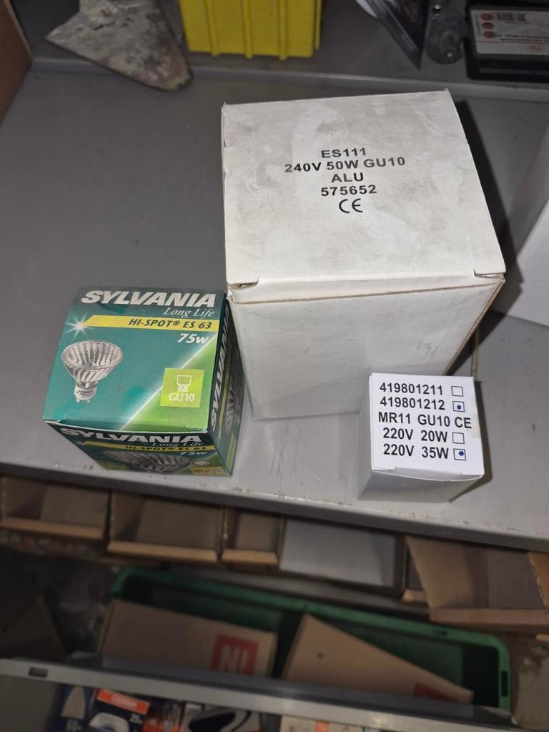 Sylvania Hi-Spot ES63 75W GU10  ar 111lamp diverse, Ophalen of Verzenden, Nieuw, Minder dan 30 watt, Led-lamp