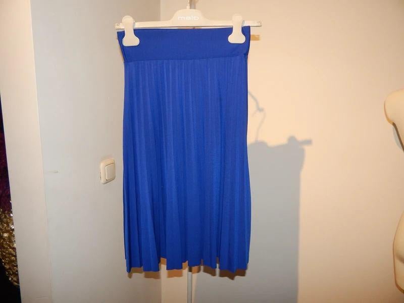 King Louie kobalt vorstelijk blauwe plise rok zwierig S