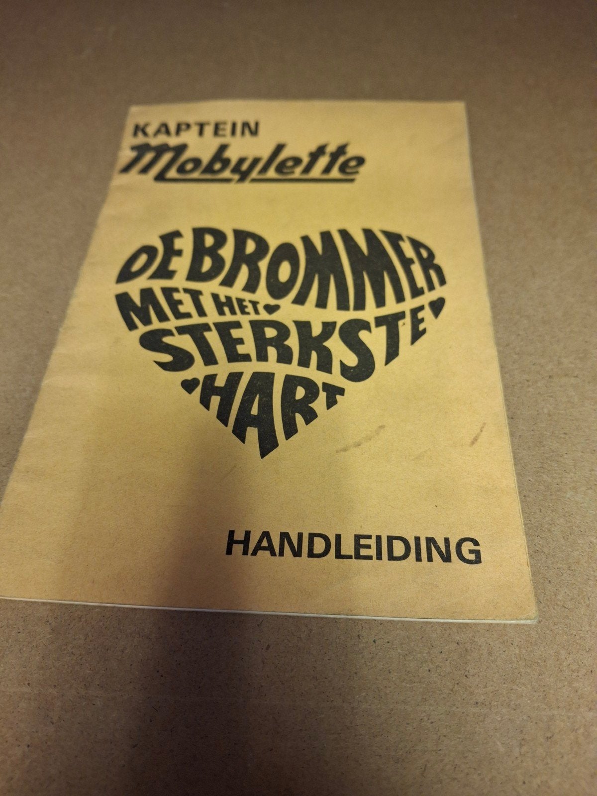 KAPTEIN Mobylette Handleiding -1973, Fietsen en Brommers, Ophalen of Verzenden