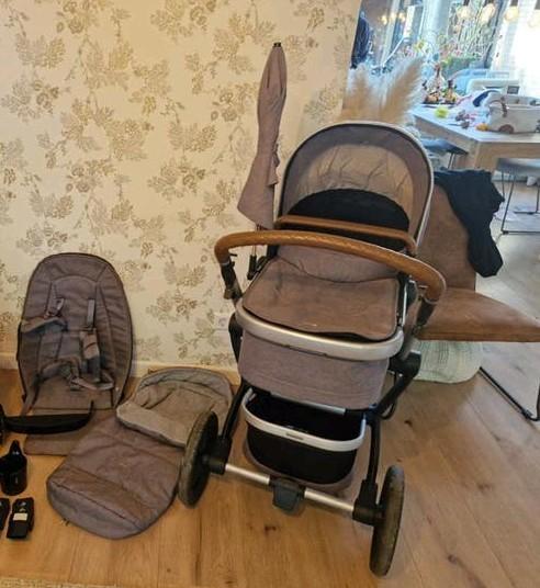 Complete set Joolz day+ kinderwagen met veel accesoires, Ophalen, Zo goed als nieuw, Overige merken