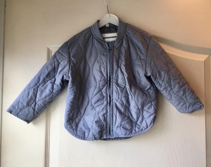 Zeeman zomer jasje maat 86 grijs blauw, Zeeman, Ophalen of Verzenden, Zo goed als nieuw, Jasje