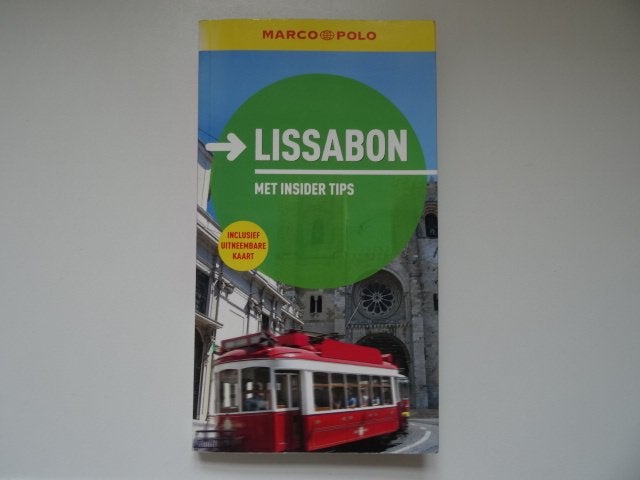 Lissabon ; marco polo reisgids , met de plattegrond, Europa, Ophalen of Verzenden, Zo goed als nieuw, Reisgids of -boek