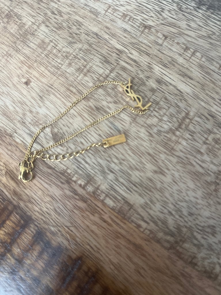 Saint Laurent  Paris armbandje, Sieraden, Tassen en Uiterlijk, Armbanden, Ophalen, Nieuw, Goud, Goud