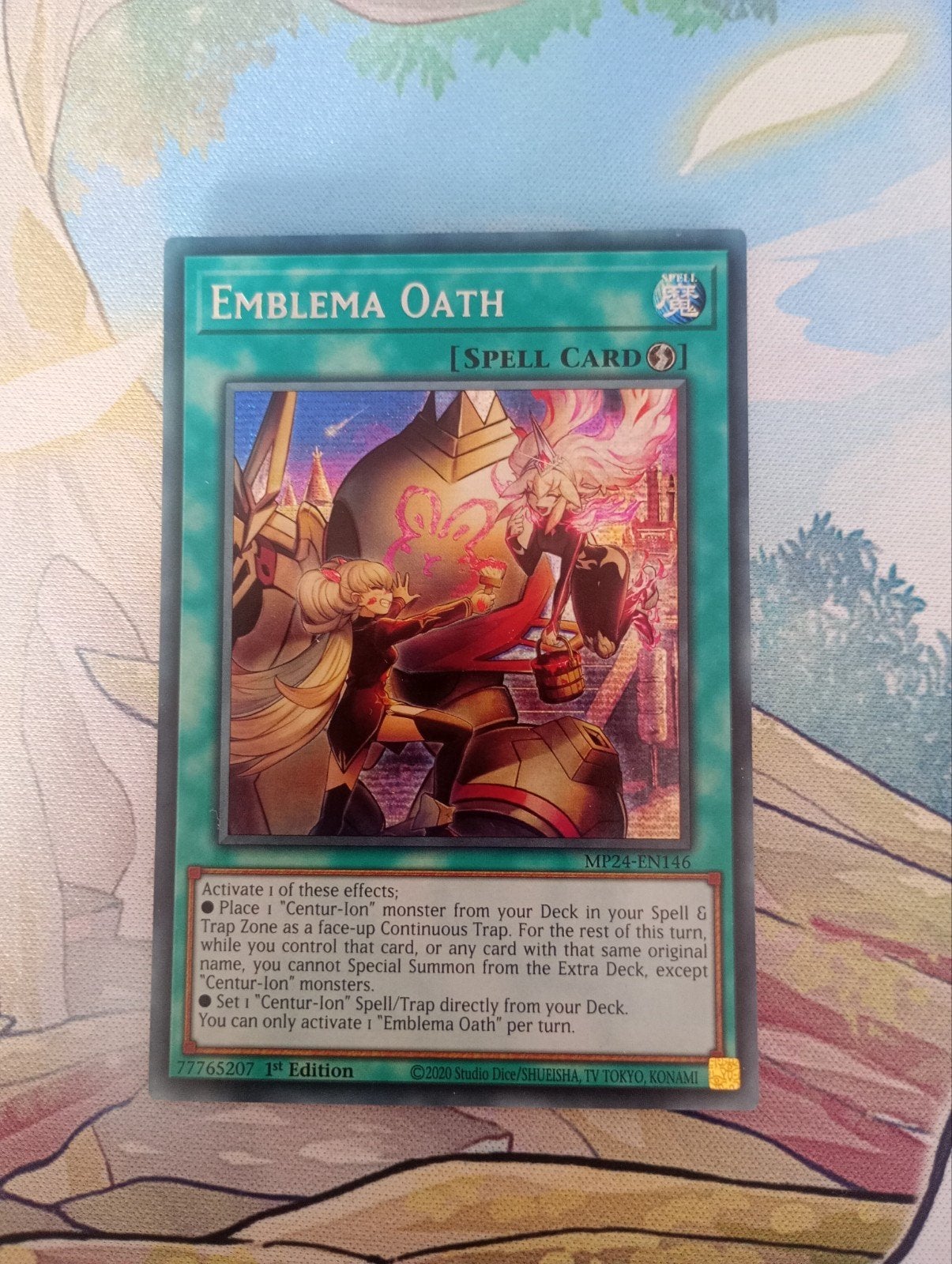Emblema Oath - YU GI OH - 25th - MP24-EN146, Hobby en Vrije tijd, Verzamelkaartspellen | Yu-gi-Oh!, Ophalen of Verzenden, Nieuw