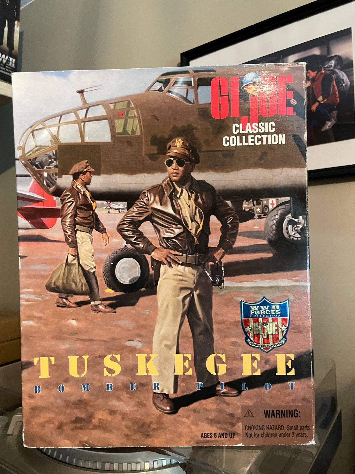 G.I. Joe Classic Collection Tuskegee Bomber Pilot, Ophalen of Verzenden, Luchtmacht, Amerika, Miniatuur of Beeldje