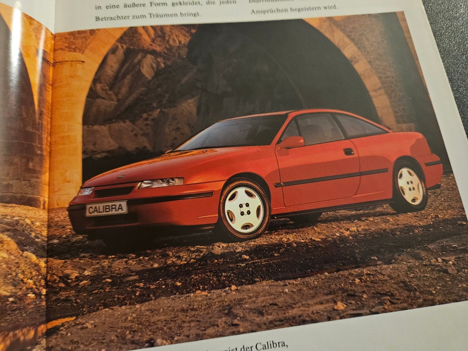 Brochure Opel Calibra 1991, Ophalen of Verzenden, Zo goed als nieuw, Opel