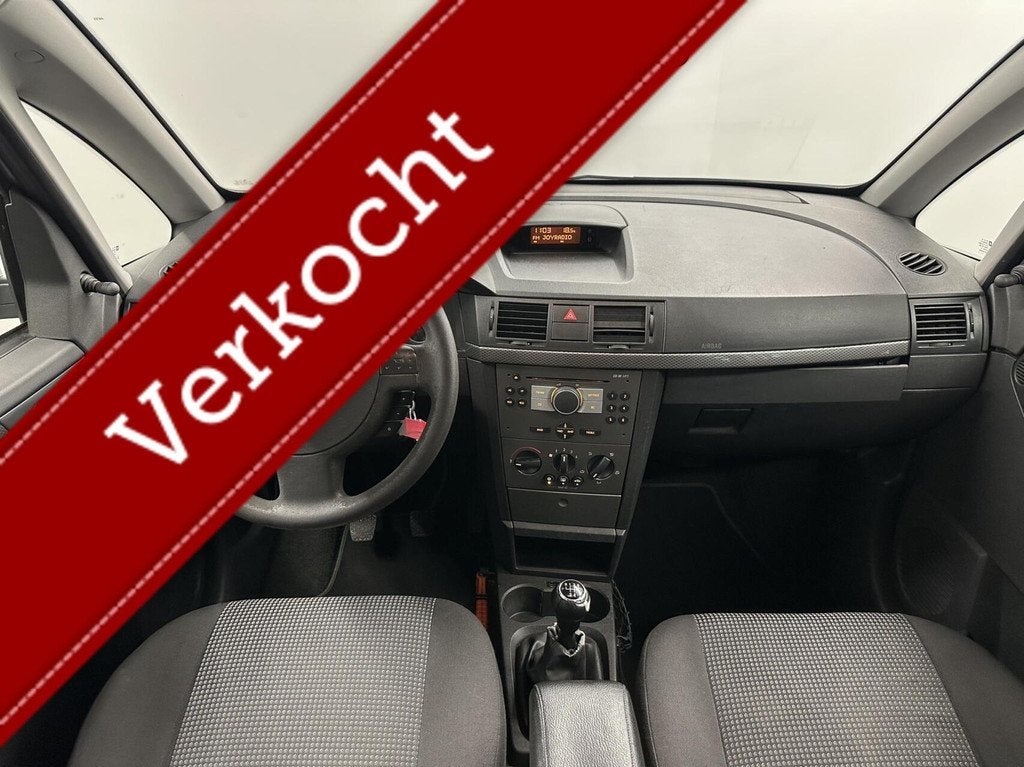 Opel Meriva 1.6-16V Temptation AIRCO TREKHAAK CRUISE., Voorwielaandrijving, Gebruikt, 4 cilinders, Met garantie (alle)