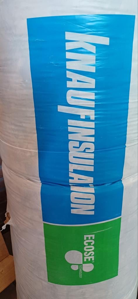 Knauf Naturoll 035 Glaswol Isolatie 235mm dik, Ophalen, Dakisolatie, 12 cm of meer, Nieuw