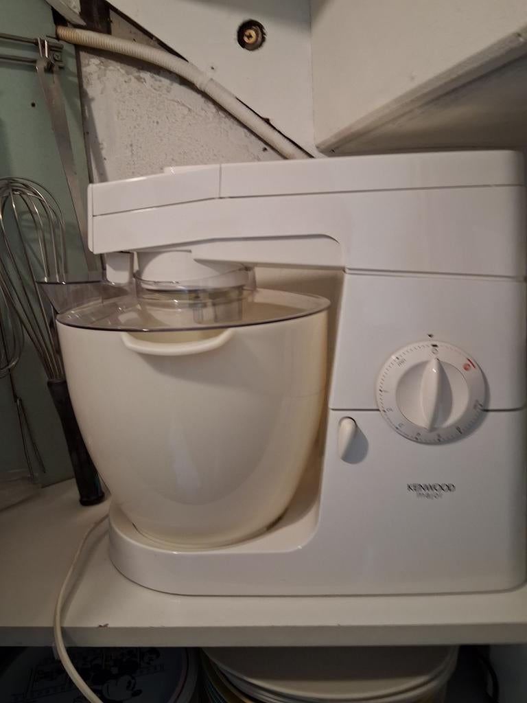 Kenwood Major Keukenmachine - Wit, Witgoed en Apparatuur, 4 liter of meer, Ophalen, Gebruikt, 3 snelheden of meer
