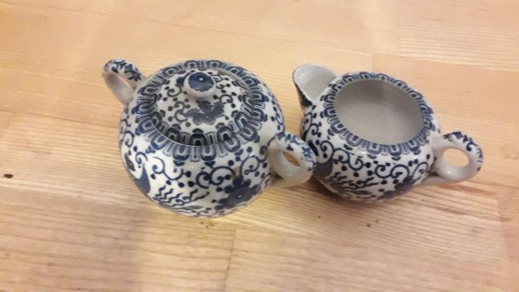 Porselein servies, Ophalen