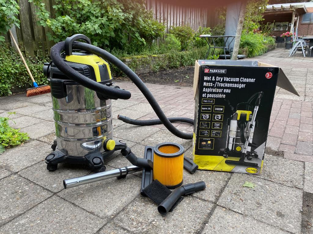 parkside stofzuiger, Doe-het-zelf en Verbouw, Reinigingsmachines, Ophalen, Zo goed als nieuw, Overige typen
