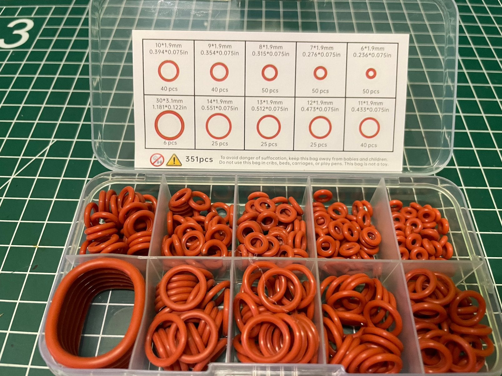 O ringen, Pvc, Overige typen, Ophalen of Verzenden, Zo goed als nieuw