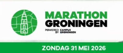 Startbewijs halve marathon Groningen - 31 mei, Eén persoon