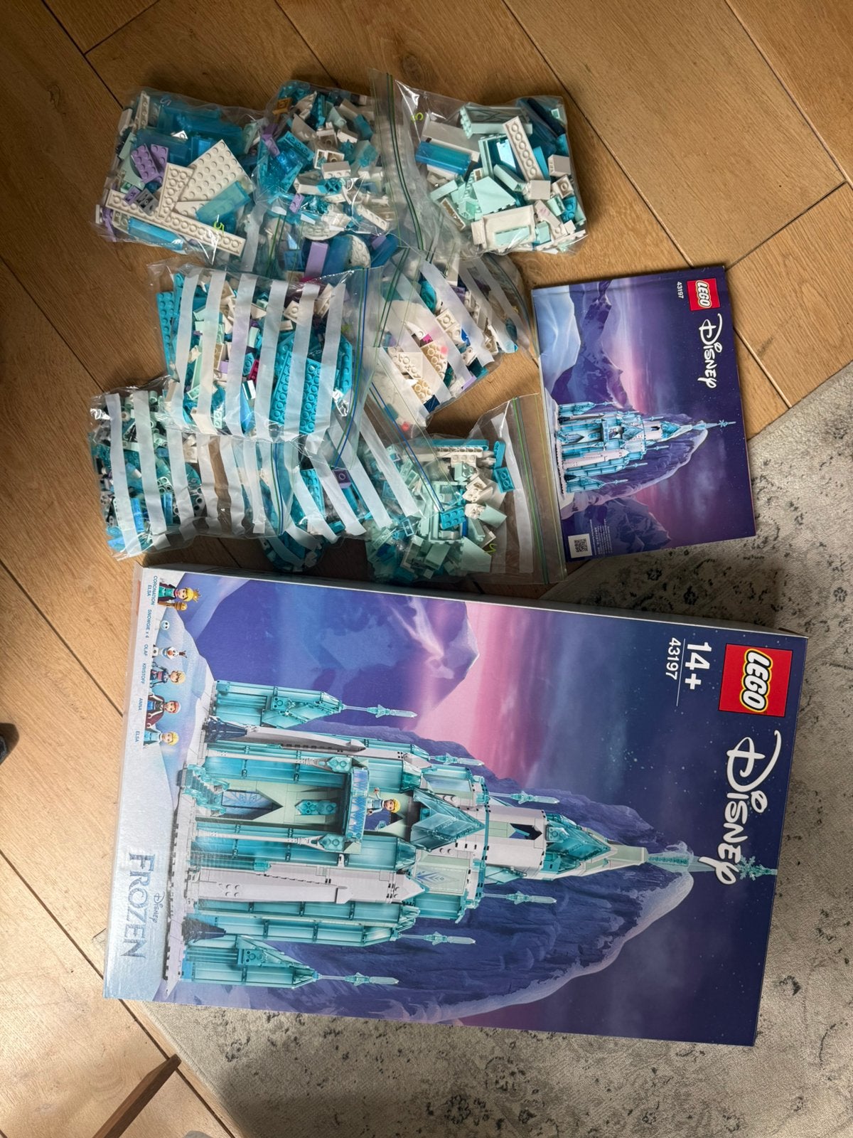 Lego 42197 Frozen kasteel, Lego, Ophalen of Verzenden, Zo goed als nieuw, Disney