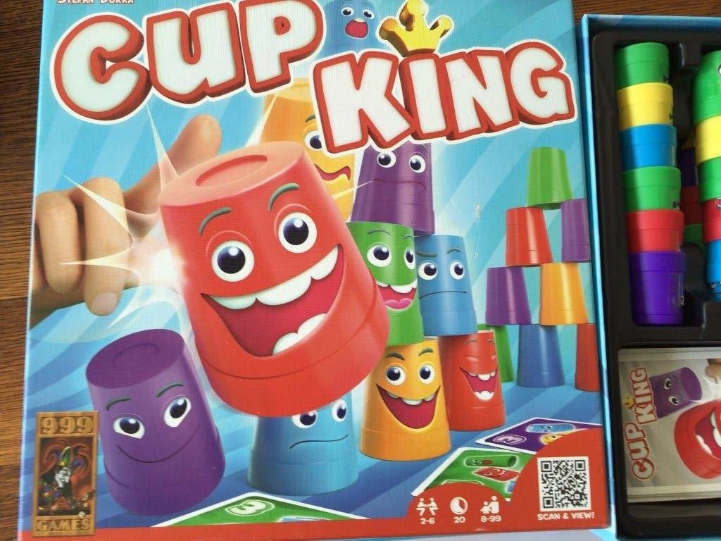 Cup king spel, Hobby en Vrije tijd, Gezelschapsspellen | Bordspellen, Een of twee spelers, Ophalen of Verzenden, Zo goed als nieuw