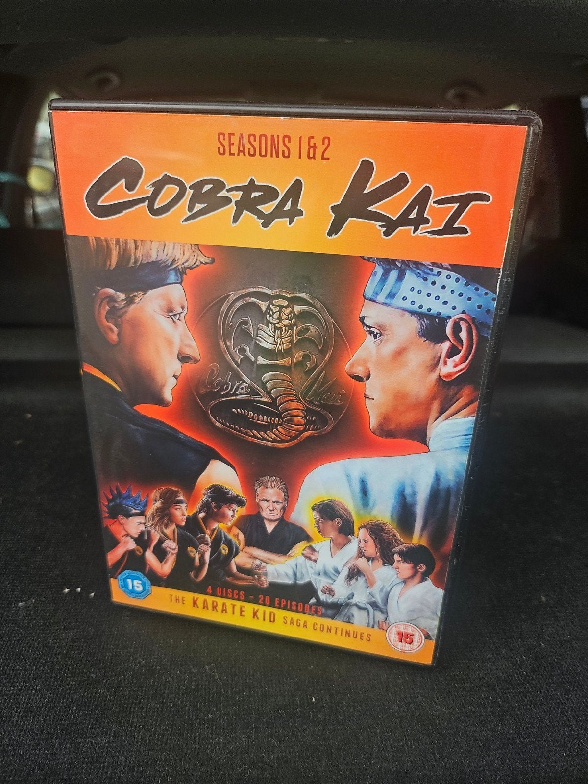 Cobra Kai Seizoen 1 & 2 DVD Boxset, Ophalen of Verzenden, Zo goed als nieuw, Actie en Avontuur, Boxset