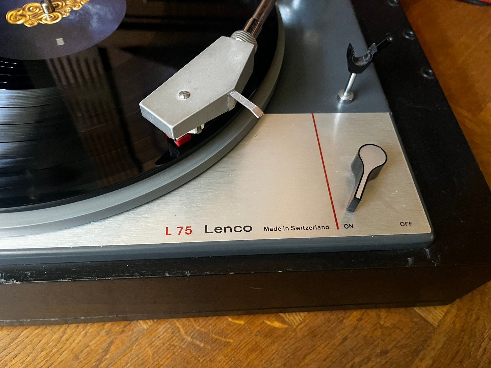 Lenco L75 - Shure M44-5 - originele naald!, Audio, Tv en Foto, Gebruikt, Pitch-regelaar, Platenspeler, Ophalen