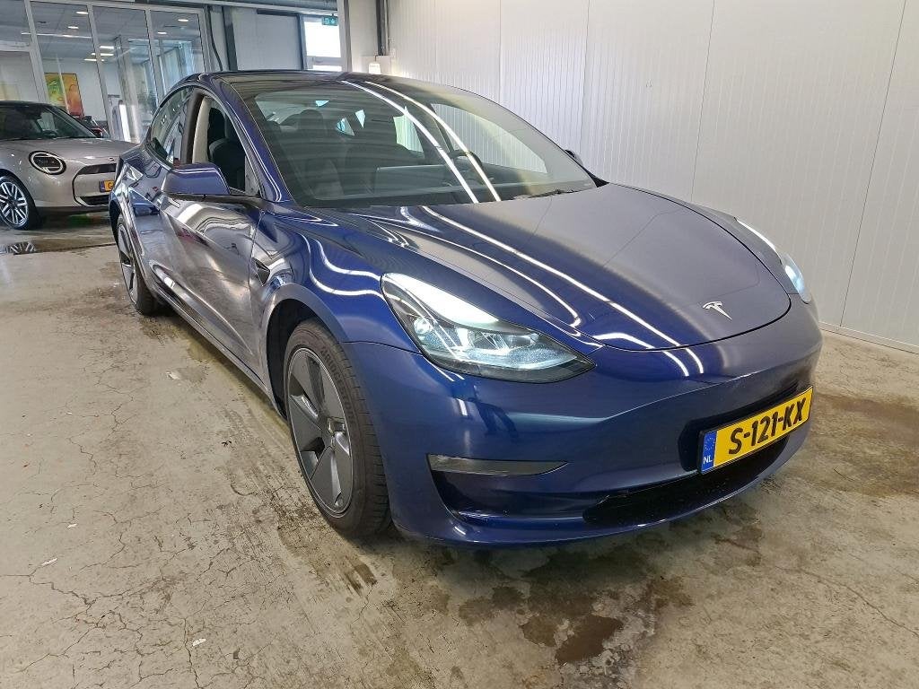 Tesla Model 3 Long-Range AWD 351pk 75 kWh UPGRADE [ RYZEN AM, Auto's, Automaat, Stoelverwarming, Gebruikt, Zwart