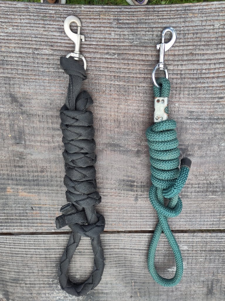 2 halstertouwen Epplejeck, Dieren en Toebehoren, Ophalen of Verzenden, Epplejeck, Overige typen, Groen