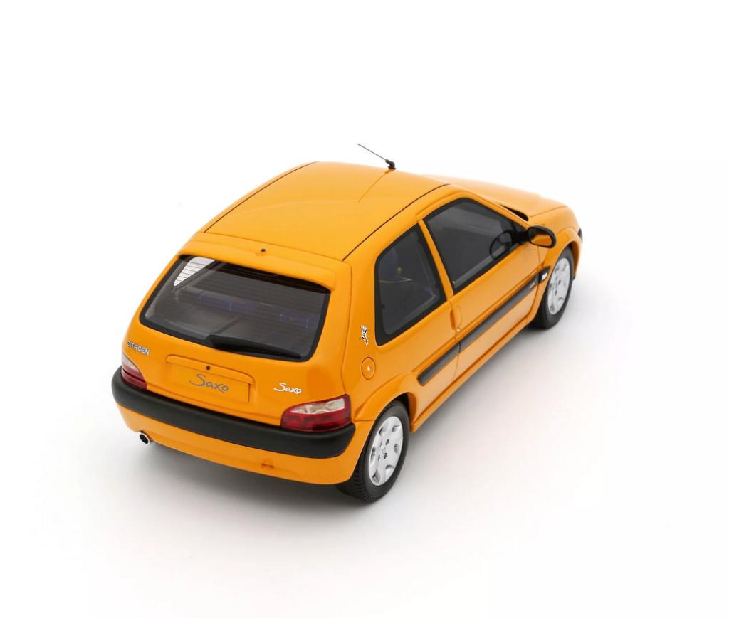 Citroen Saxo 1.4  BIC Oranje 2000 schaal 1/18 OTTO R. OT1190, Verzenden, Nieuw, Auto, OttOMobile