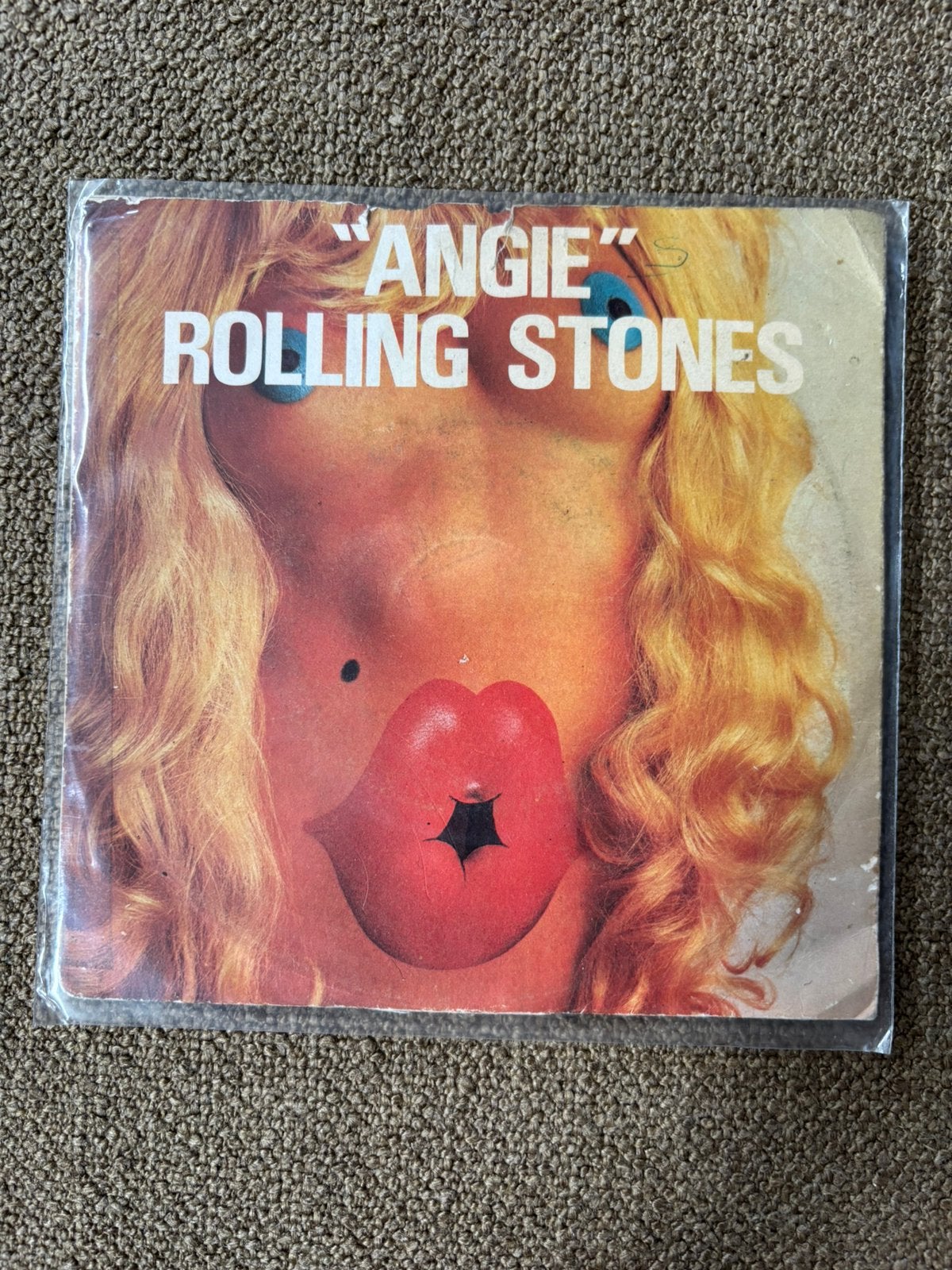 Rolling Stones - Angie, Cd's en Dvd's, Ophalen of Verzenden, Gebruikt, 7 inch, Pop