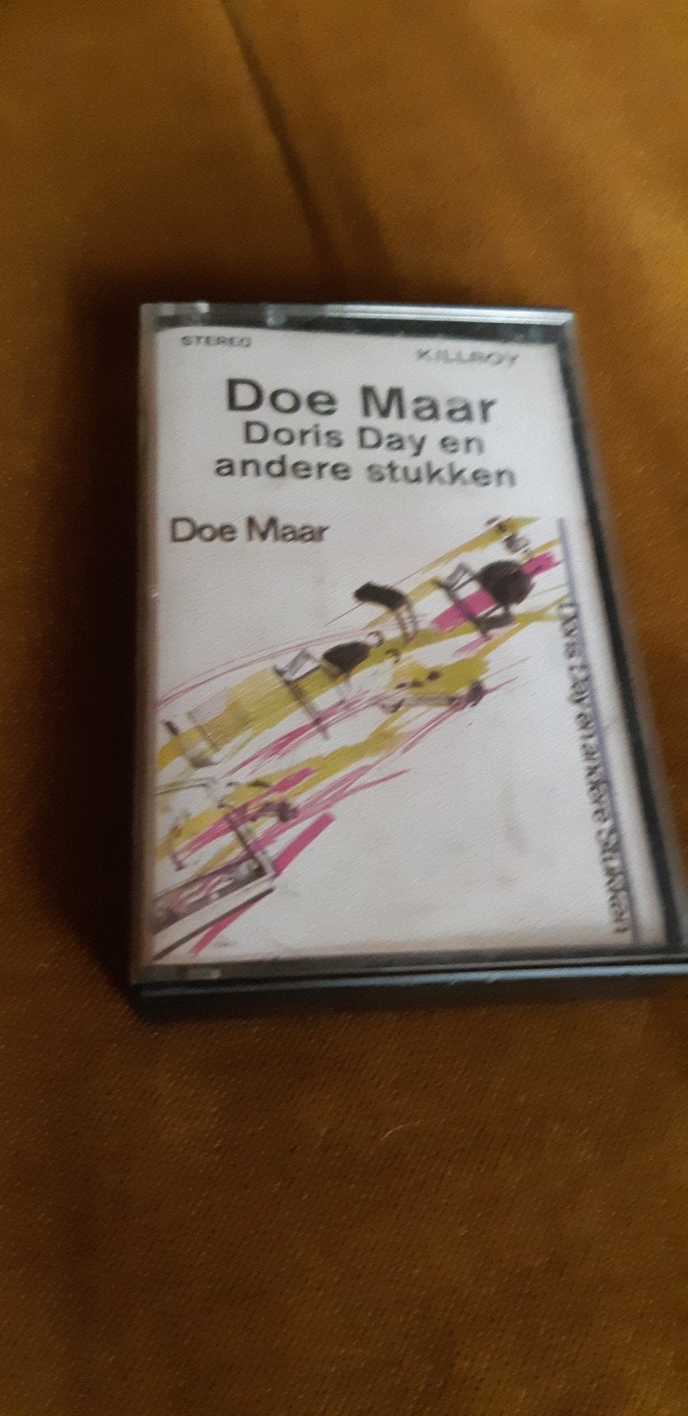 Cassette bandje Doe Maar Doris Day en andere stukken, 1 bandje, Ophalen of Verzenden, Zo goed als nieuw, Origineel